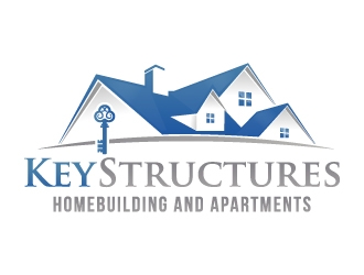 Key Structures logo design by akilis13