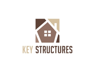 Key Structures logo design by akilis13