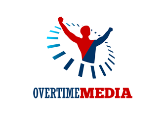 Overtime Media logo design by Coolwanz