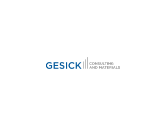 Gesick Consulting and Materials logo design by L E V A R