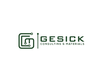 Gesick Consulting and Materials logo design by Foxcody