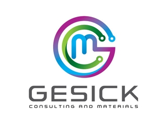 Gesick Consulting and Materials logo design by shere