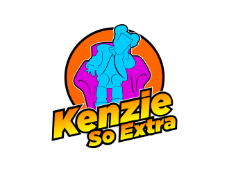 Kenzie So Extra logo design by beejo