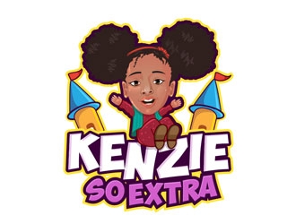 Kenzie So Extra logo design by frontrunner