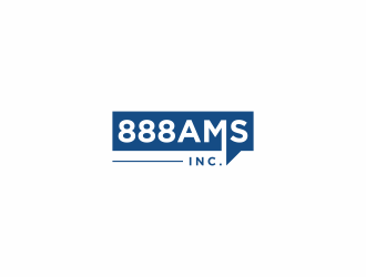 888AMS INC. logo design by haidar