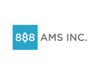 888AMS INC. logo design by scolessi
