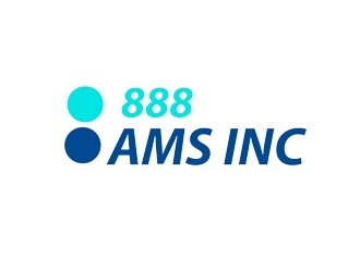 888AMS INC. logo design by bougalla005