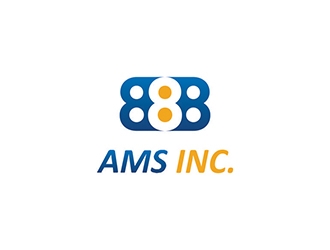 888AMS INC. logo design by RLRL