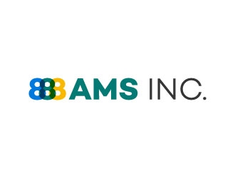 888AMS INC. logo design by N1one
