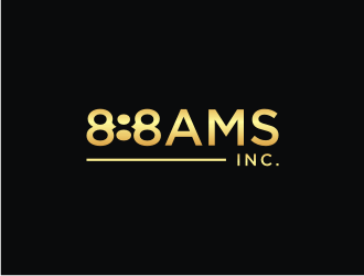 888AMS INC. logo design by ohtani15