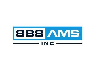 888AMS INC. logo design by dewipadi