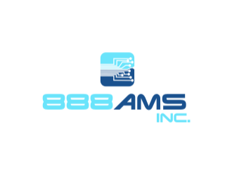 888AMS INC. logo design by AmduatDesign