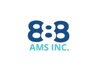 888AMS INC. logo design by Webphixo