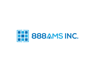 888AMS INC. logo design by MUNAROH