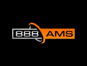 888AMS INC. logo design by akilis13