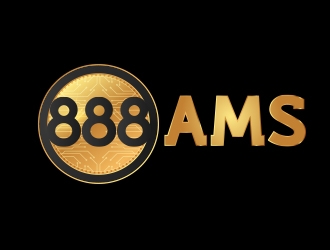 888AMS INC. logo design by fawadyk