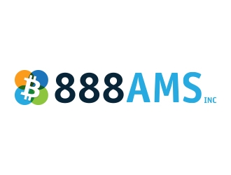 888AMS INC. logo design by fawadyk