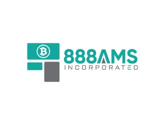 888AMS INC. logo design by Erasedink