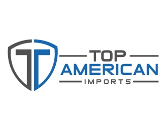 Top American Imports  logo design by shravya