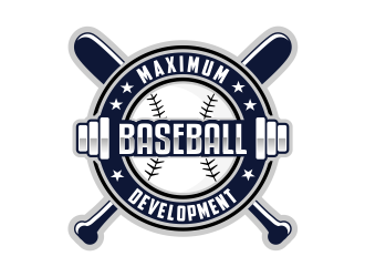 Maximum Baseball Development  logo design by evdesign