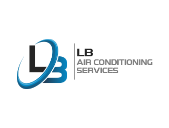 LB Air Conditioning Services logo design by breaded_ham
