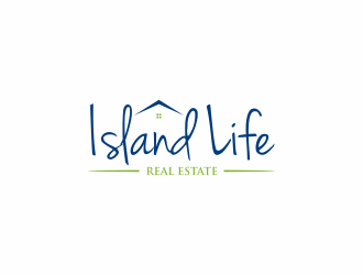 Island Life Real Estate logo design by ammad