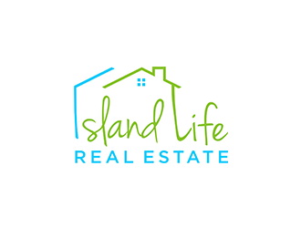 Island Life Real Estate logo design by checx