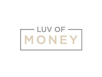 Luv of Money logo design by checx