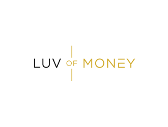 Luv of Money logo design by bomie