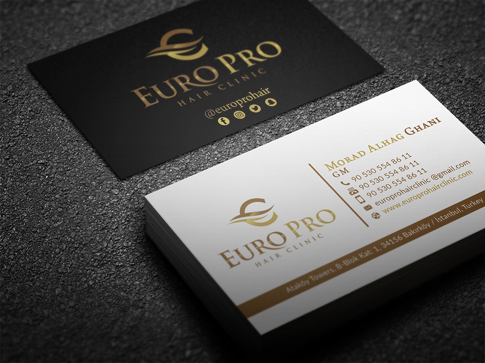 Euro Pro Hair Clinic logo design by aamir