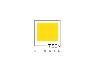 T.SEN Studio logo design by zakdesign700