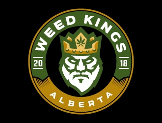 Weed Kings logo design by jaize