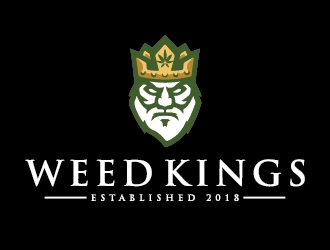 Weed Kings logo design by Lovoos