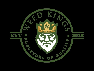 Weed Kings logo design by Lovoos