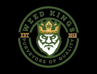 Weed Kings logo design by Lovoos