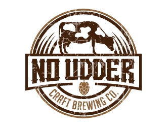 No Udder Craft Brewing Co. logo design by jaize