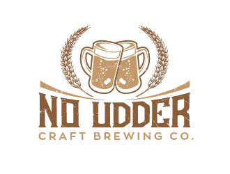 No Udder Craft Brewing Co. logo design by PRN123