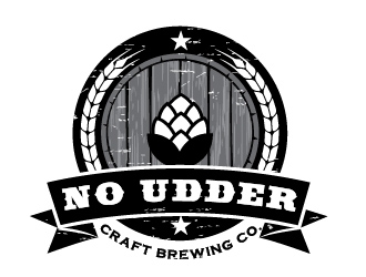 No Udder Craft Brewing Co. logo design by usef44