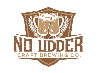 No Udder Craft Brewing Co. logo design by PRN123