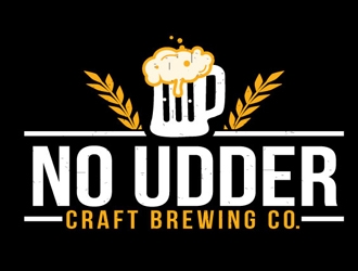 No Udder Craft Brewing Co. logo design by shere