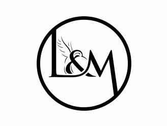 L&M logo design by 48art