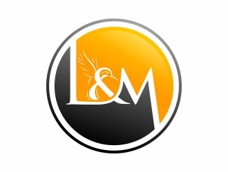 L&M logo design by 48art