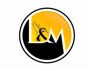L&M logo design by 48art
