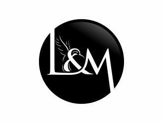 L&M logo design by 48art