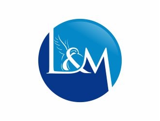 L&M logo design by 48art