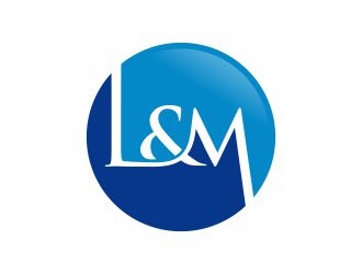 L&M logo design by 48art