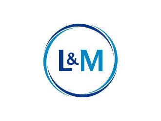 L&M logo design by 48art
