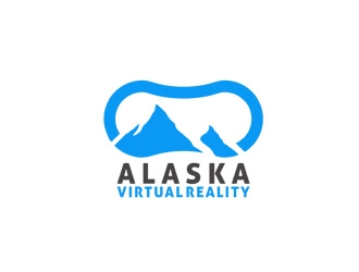Alaska Virtual Reality logo design by zluvig