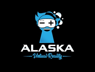 Alaska Virtual Reality logo design by Suvendu