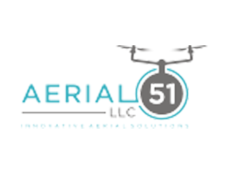 Aerial 51 LLC logo design by jancok